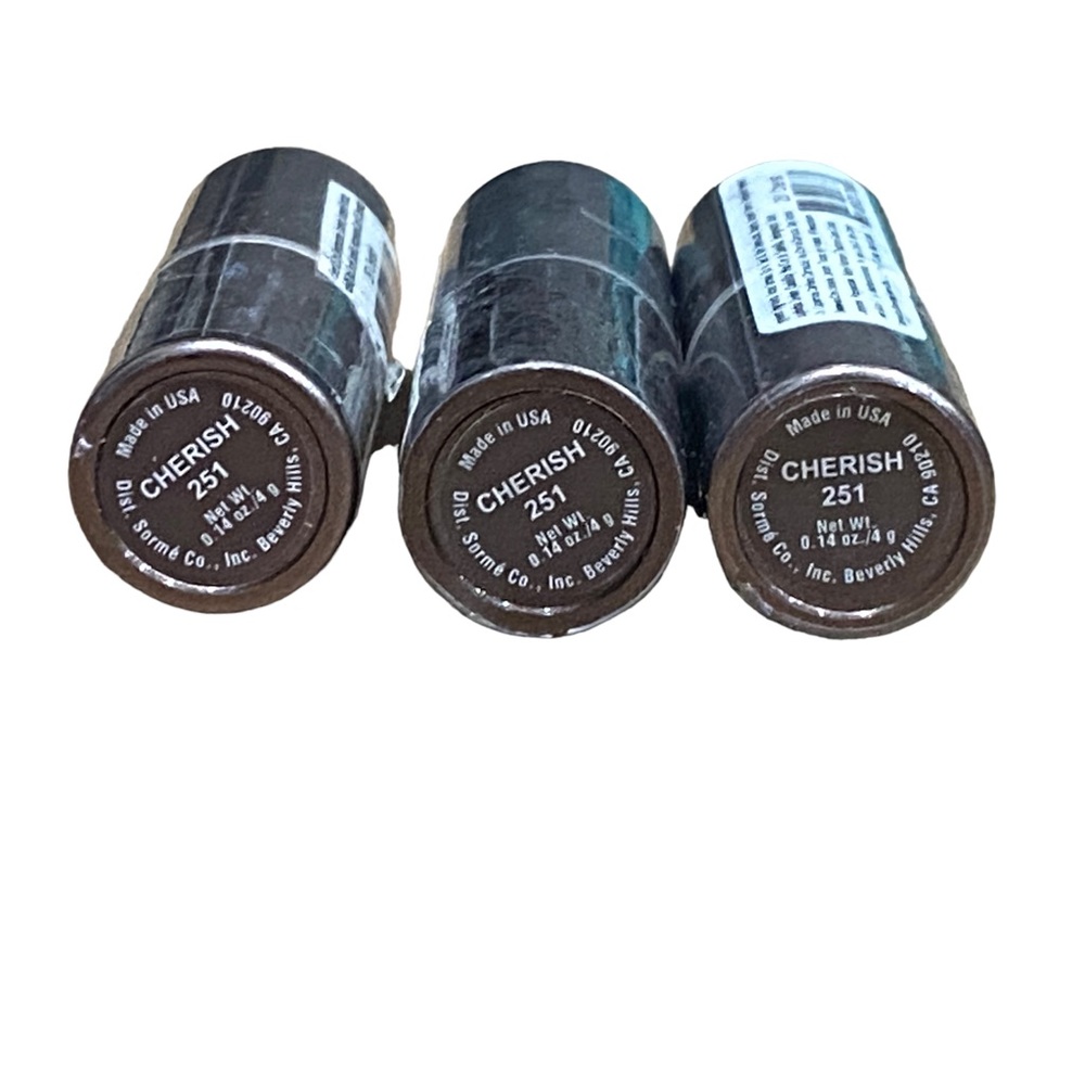 3 Sorme Lipsticks- Cherish .14 Oz each - Picture 2 of 6